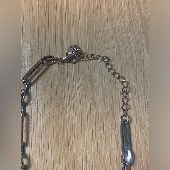 NWOT MARLYN SCHIFF PAPERLINK CHAIN NECKLACE - Picture 4 of 4